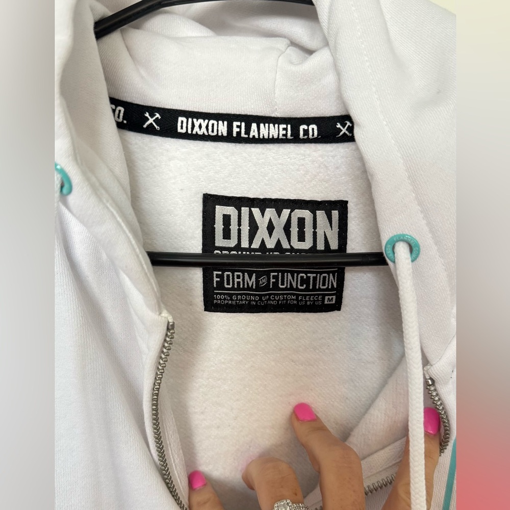 Women’s Tiffany Box Crest Zip-Up Hoodie. - Picture 5 of 6